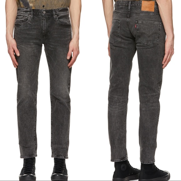 Levi’s 502 Grey Slim Tapered Straight Leg Jeans - Picture 15 of 15